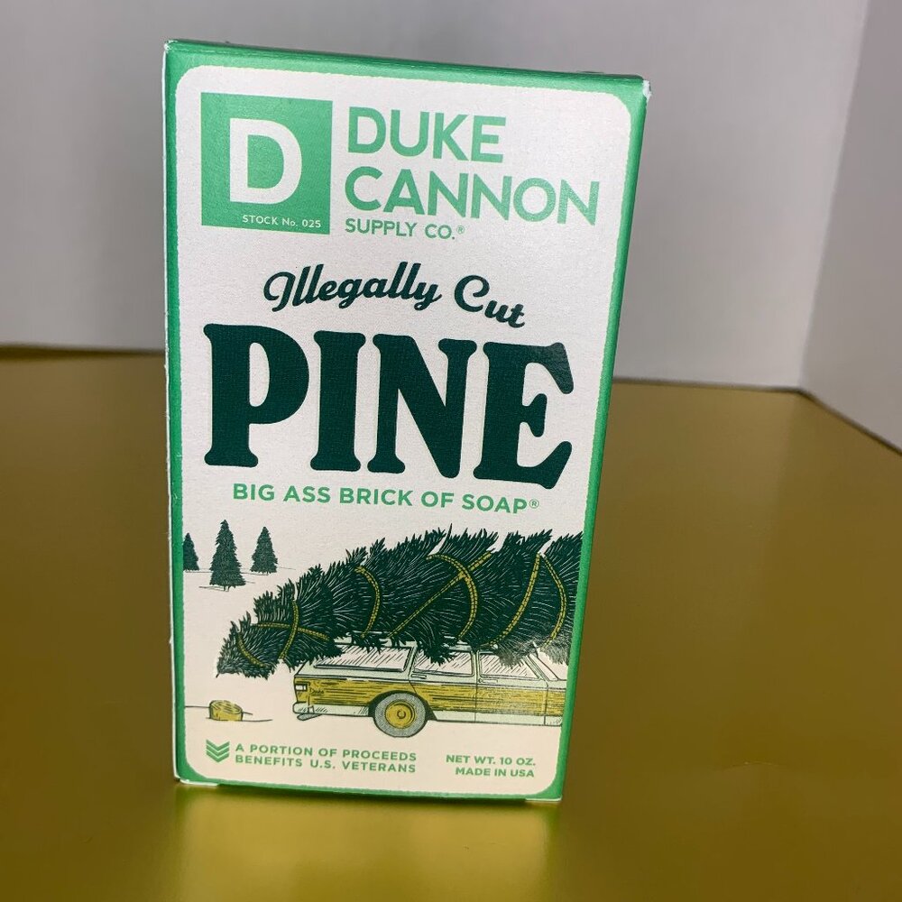 Duke Cannon Illegally Cut Pine Big Ass Brick Of Soap